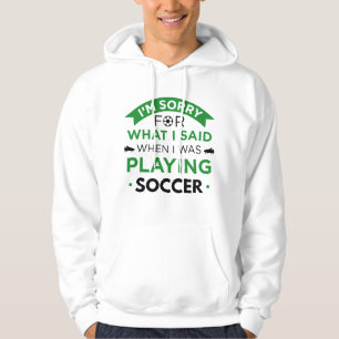 Veste À Capuche Quand Je Jouais Au Football