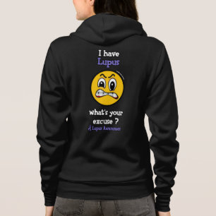 Veste À Capuche Quelle est votre excuse...Lupus