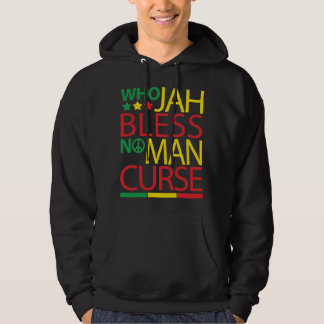 Veste À Capuche Qui Jah ne bénissent aucune malédiction d'homme