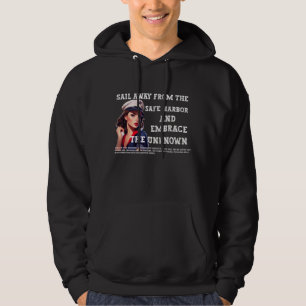 Veste À Capuche Quitter le port sûr et embrasser le coffre