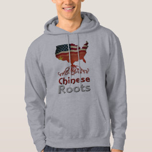 Veste À Capuche Racines chinoises américaines