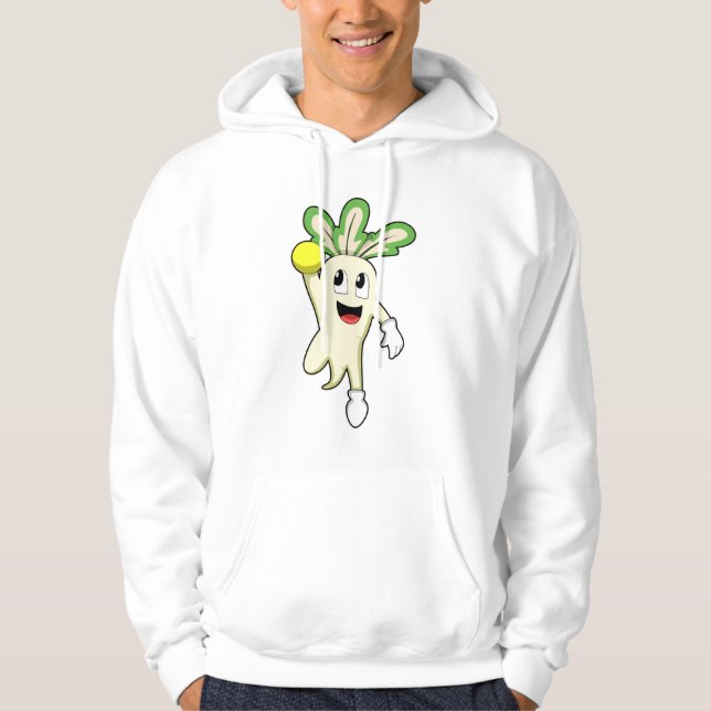 Veste À Capuche Radish at Handball player avec Handball (Devant)