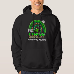 Veste À Capuche Rainbow Shamrock One Lucky Healthcare Worker St Pa
