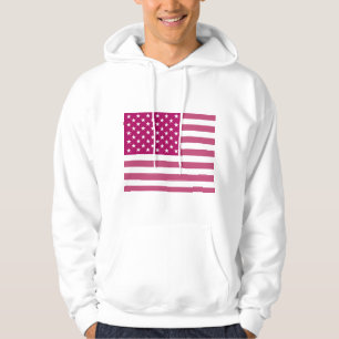 Veste À Capuche Ralph Lauren Chandail à drapeau américain rose