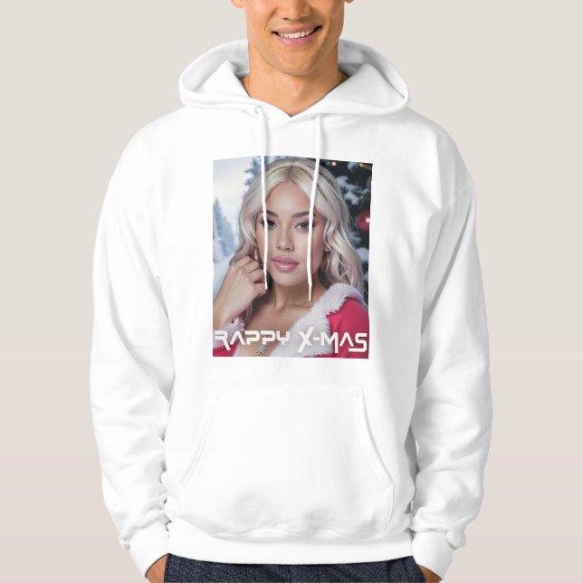 VESTE À CAPUCHE RAPPY X-MAS (Devant)