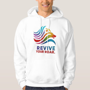 Veste À Capuche Ravivez Votre Roulement - T-shirt Lion Motivationn