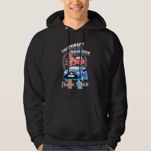 Veste À Capuche Real Men conduite électrique Voiture E-Car Plug-in