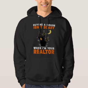 Veste À Capuche Realtor Halloween Agent Immobilier & Broke