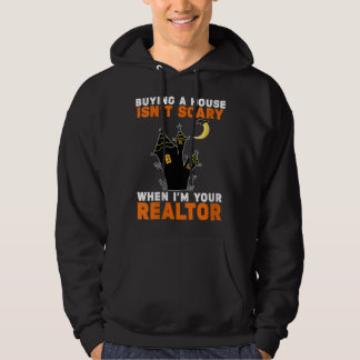 Veste À Capuche Realtor Halloween Agent Immobilier & Broke