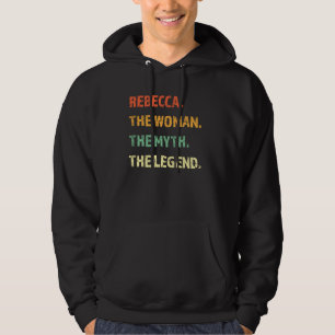 Veste À Capuche Rebecca La Femme Le Mythe La Légende Fille Amusant