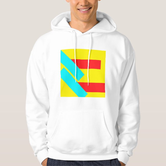 Veste À Capuche Rectangles (Devant)
