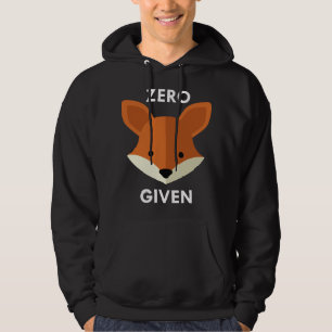 Veste À Capuche Renard zéro donné