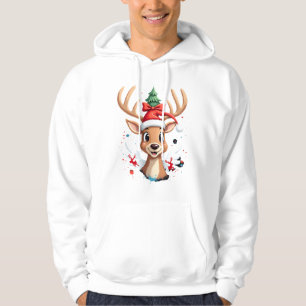 Veste À Capuche Rennes de Noël (4)