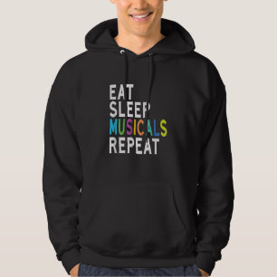 Veste À Capuche Répéter les comédies musicales du sommeil
