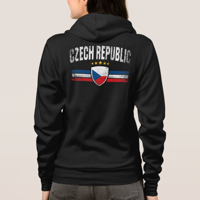 Veste À Capuche République tchèque (Dos)