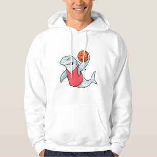 Veste À Capuche Requin aux sports avec basket-ball