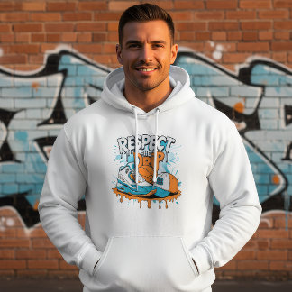 Veste À Capuche Respect the Drip Hoodie | Streetwear Basketball