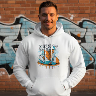 Veste À Capuche Respectez le Drip Hoodie Streetwear Basket