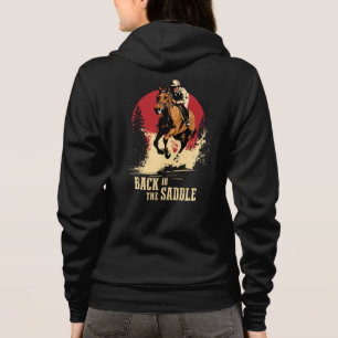 Veste À Capuche Retour Dans La Selle - Course À Cheval