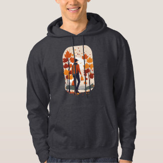 Veste À Capuche Retro Fall inspiré Tee | Marcher dans le parc