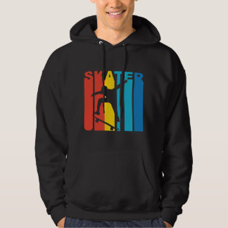 Veste À Capuche Rétro Skateboarding de planchiste de patineur de