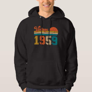 Veste À Capuche Retro Vintage 1959