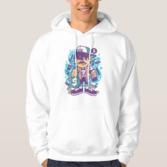 Veste À Capuche Ride Monkey (Devant)