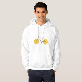 Veste À Capuche Ride the Vibes –Minimal Bicycle Graphic Tee Hoodie