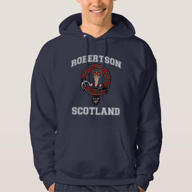 Veste À Capuche Robertson Clan Badge Style sportif (Devant)