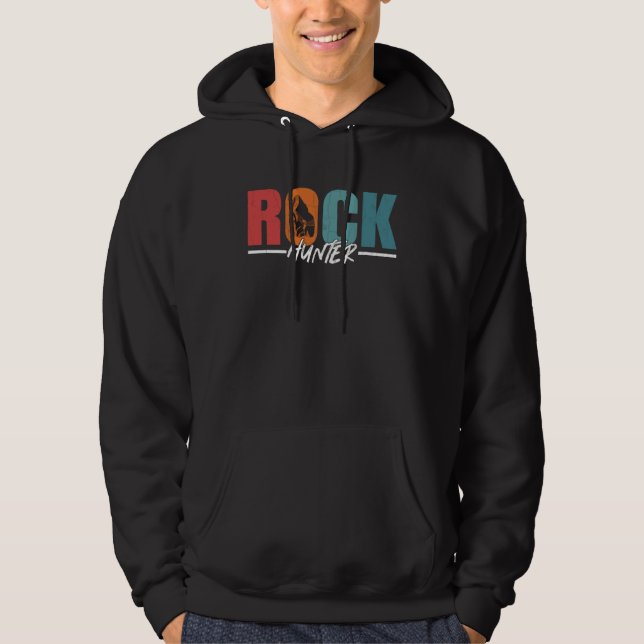 Veste À Capuche Rock Hunter  Geology Geologist Collector Graphic (Devant)