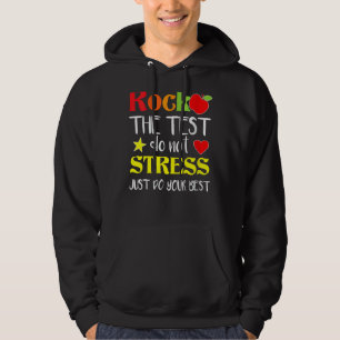 Veste À Capuche Rock The Test Enseignant Test Jour Test Enseignant