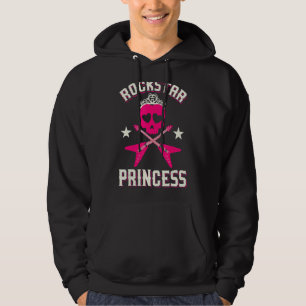 Veste À Capuche Rockstar Princess Cute Girls Rockers