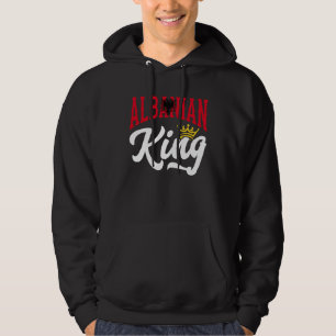 Veste À Capuche Roi albanais Albanie Albanie Drapeau albanais