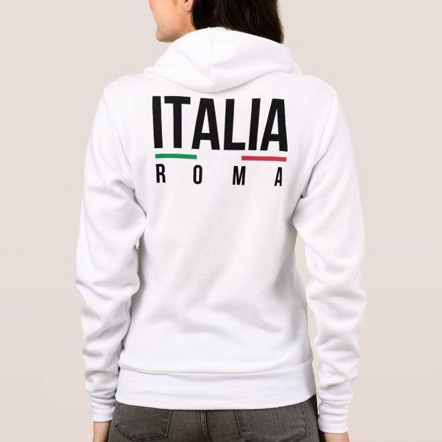 Veste À Capuche Roma Italia (Dos)