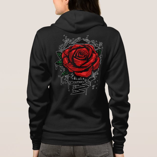 Veste À Capuche Rose robuste (Dos)
