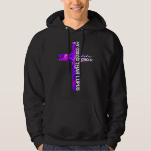Veste À Capuche Ruban de la Croix Chrétienne Lupus Vêtement de Sen