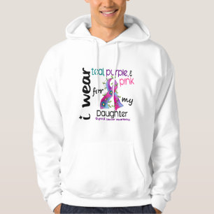 Veste À Capuche Ruban d'usage du cancer de la thyroïde I pour ma