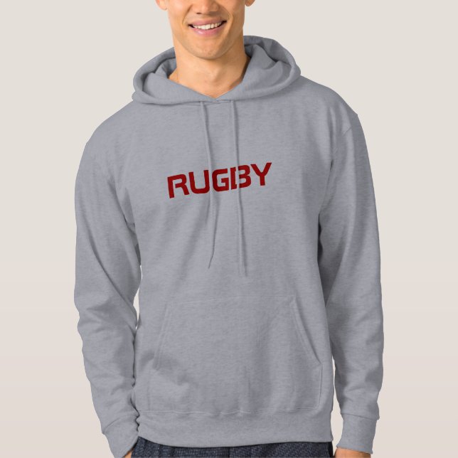 VESTE À CAPUCHE RUGBY (Devant)