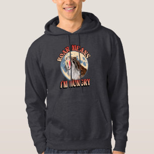 Veste À Capuche Rugir signifie que j'ai faim ! Rugissement du tigr