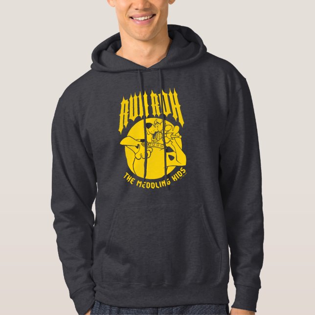 Veste À Capuche Ruh Roh Scooby-Doo L'Icône Des Enfants En Médaille (Devant)