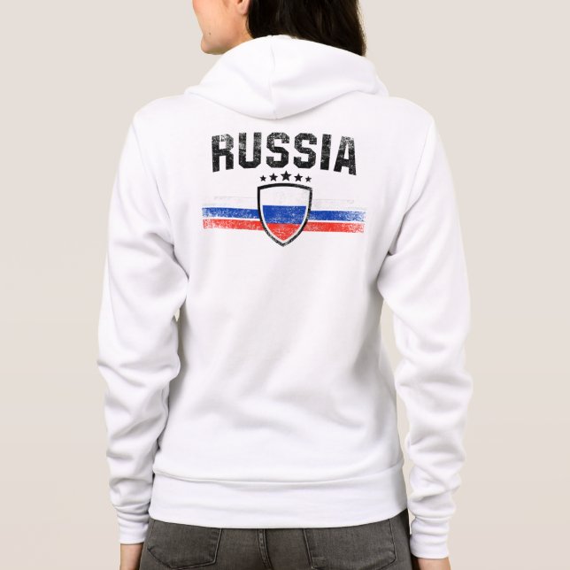 Veste À Capuche Russie (Dos)