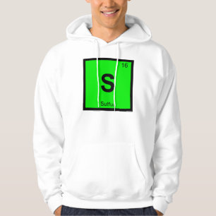 Veste À Capuche S - Chimie Symbole du soufre du tableau périodique