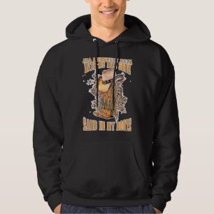 Veste À Capuche Sable Dans Mes Boots Musique Country