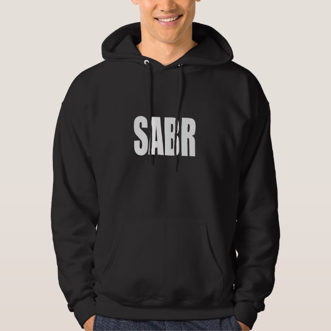 Veste À Capuche Sabre Patience Islam islamique Iman Quran Sunna Pr (Devant)