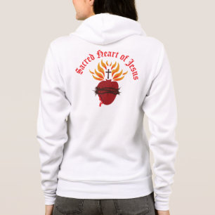 Veste À Capuche Sacré Coeur de Jésus