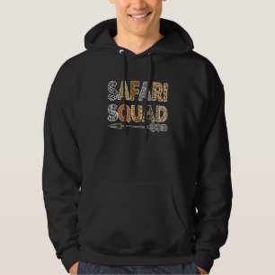 Veste À Capuche Safari Squad Wild Animal Tourisme Voyage Enfant Et