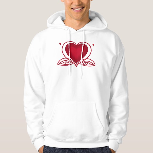 Veste À Capuche Sagesse du véritable amour (Devant)