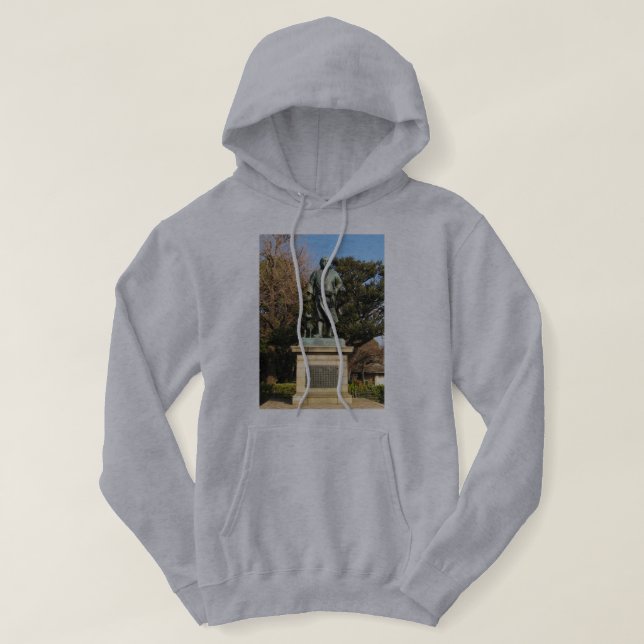 Veste À Capuche Saigo Takamori (Le Dernier Samurai) & Statue du Ch (Design devant)