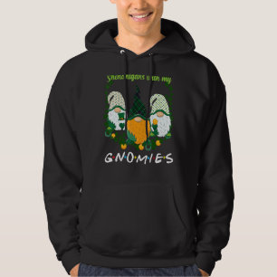 Veste À Capuche Saint Patrick Shenanigans Gnomies Gnome Shamroc