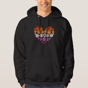 Veste À Capuche Saint-Valentin lesbien LGBT Discrète Mignonne Patt